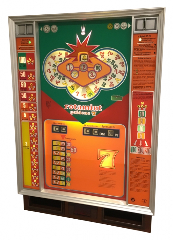 Goldene 7, Rotamint, NSM, 1978, hell Goldene 7, Rotamint, NSM, 1978, hell